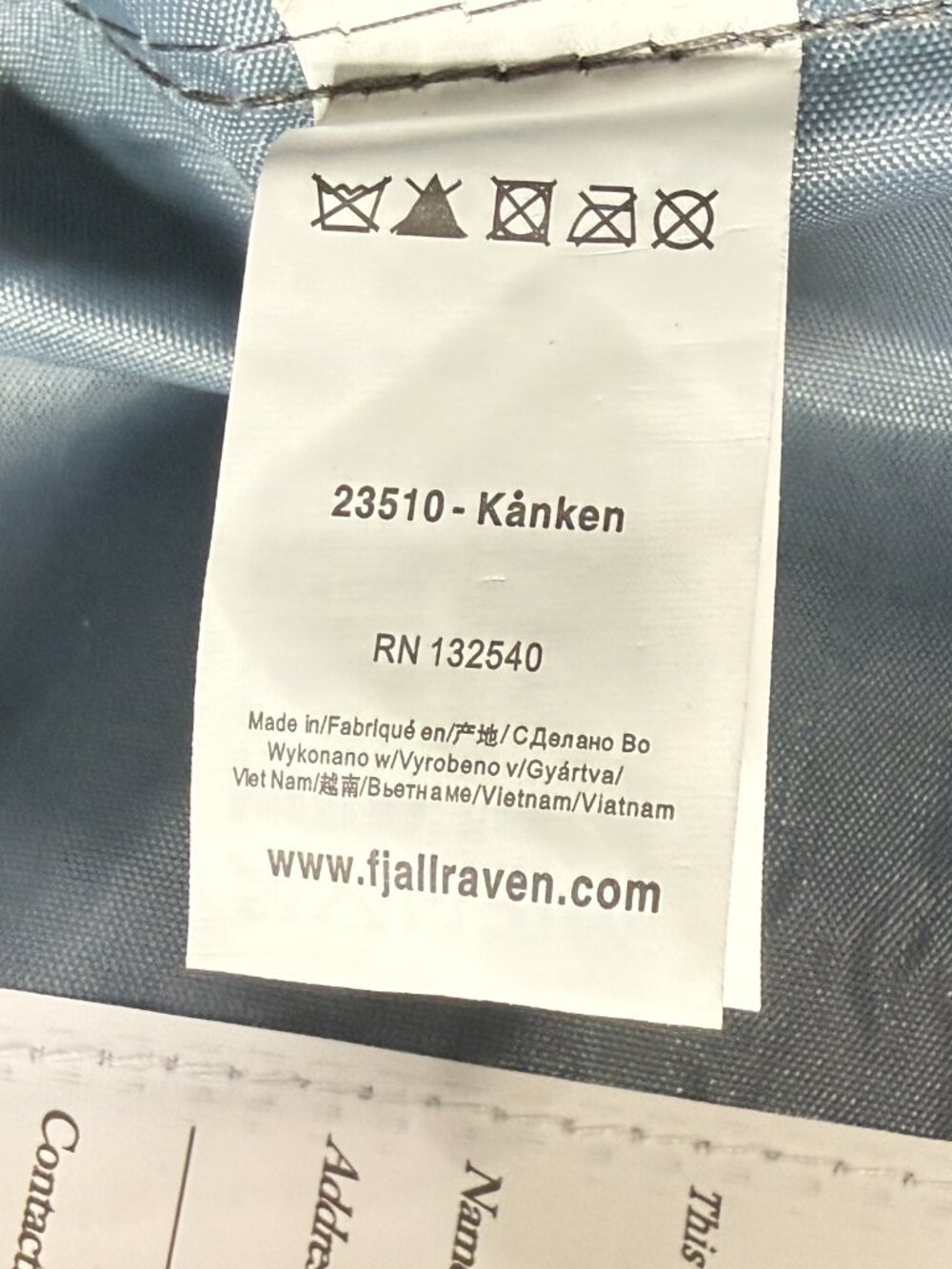Fjall Raven Kanken Backpack GRAY FjallRaven - Picture 5 of 10